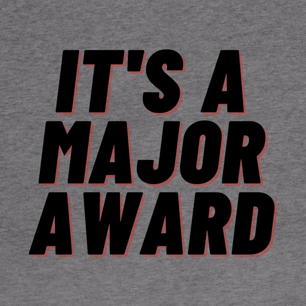 it's a major award by IJMI